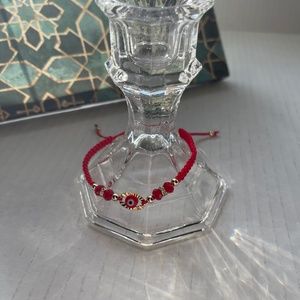 NWOT : Evil Eye Red Bracelet-